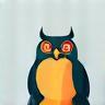 Experienced consultants icon - wise owl